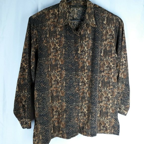 Exclusive Exclusif By Whispers Womens Top 2XL - Picture 1 of 9